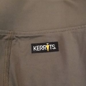 Kerrits brown/ fig riding pants large with pads
